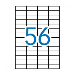 ✅ Etiquettes permanentes Apli White 52,5 x 21,2 mm - 100 feuilles couleur en stock