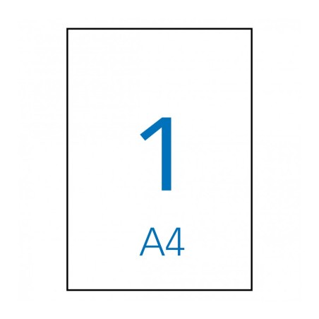 ✅ Etiquettes permanentes Apli White 210 x 297 mm - 100 feuilles en stock