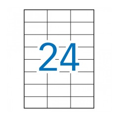 ✅ Apli White Etiquettes Permanentes 70 x 37 mm - 100 Feuilles couleur en stock