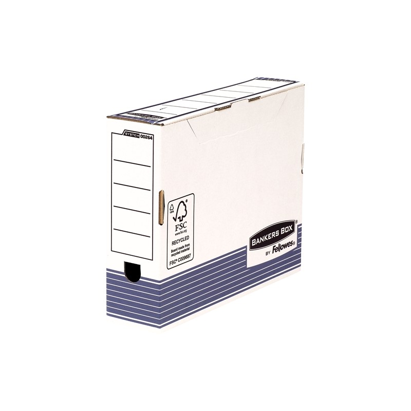 LOT de 10 Fellowes Bankers Box Ultimate File Box 80 mm A4 - Fastfold Self Assembly - Carton recyclé certifié FSC LOT de 10 Fellowes Bankers Box Ultimate File Box 80 mm A4 - Fastfold Self Assembly - Carton recyclé certifié FSC
