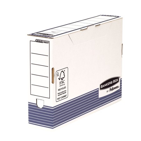 ✅ Fellowes Lot de 10 Bankers Box Ultimate File Box 80 mm couleur en stock