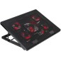 Mars Gaming MNBC2 Base de refroidissement pour ordinateur portable jusqu'à 17,3" USB - Inclinaison réglable - 5 ventilateurs