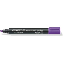 marqueur permanent noir capuchon violet