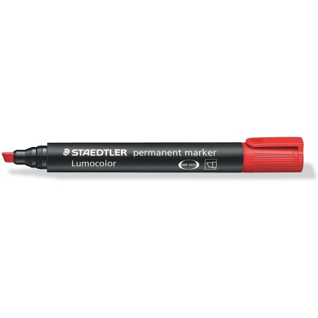 marqueur permanent noir rouge Staedtler