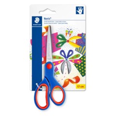 ✅ Staedtler Noris 965 - Ciseaux Scolaires - Acier Inoxydable - Poignée Ergonomique - Bleu en stock