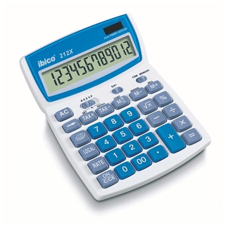Calculatrice Ibico 212X écran LCD