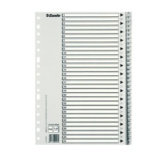✅ LOT de 25 Esselte Sachet de 25 Index Numériques Plastique - Onglets 1 à 31 - Multi-trous - Format Folio - Co en stock