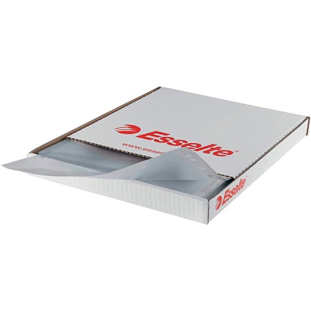 Lot 100 Protège-Doc. Esselte Folio, 16 Trous, 80µm