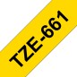 Brother TZe661 Original Ruban d'étiquettes laminées - Texte noir sur fond jaune - Largeur 36 mm x 8 mètres Brother TZe661 Original Ruban d'étiquettes laminées - Texte noir sur fond jaune - Largeur 36 mm x 8 mètres