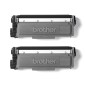 Brother TN2320 Noir Lot de 2 cartouches de toner d'origine - TN2320TWIN Brother TN2320 Noir Lot de 2 cartouches de toner d'origine - TN2320TWIN