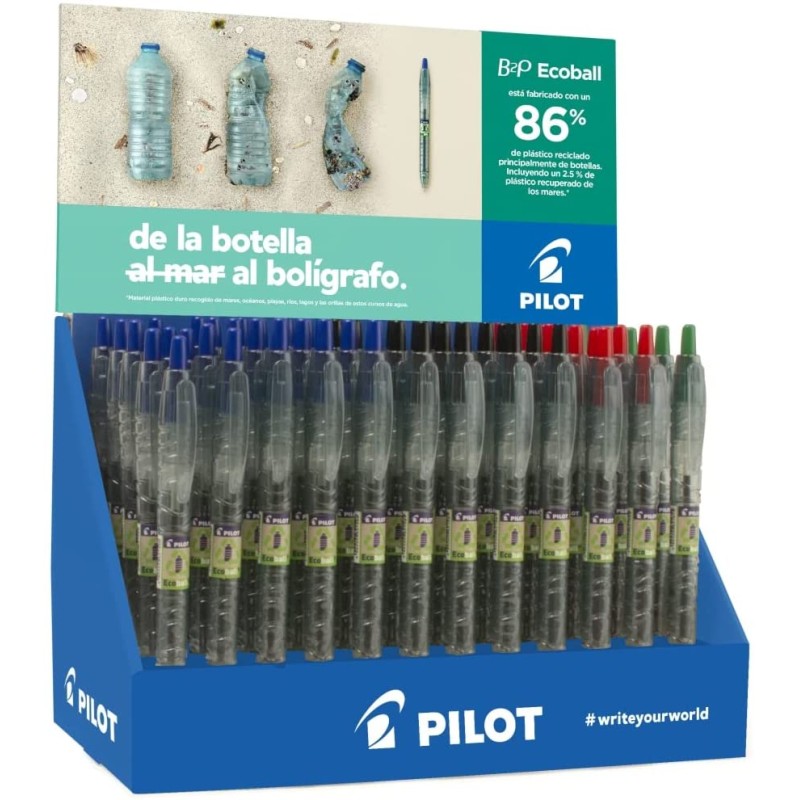 Stylos bille Pilot lot de 60 écriture bureautique