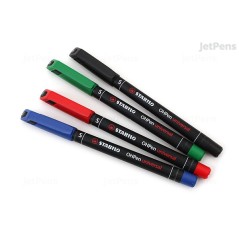 Stylos permanents Stabilo - Lot de 4 | Papeterie