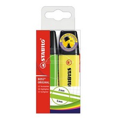 ✅ Stabilo Boss 70 Pack de 2 Marqueurs Fluo couleur en stock
