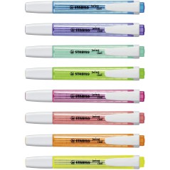 Marqueurs Fluo Stabilo Swing Cool - Pack de 8 Papeterie