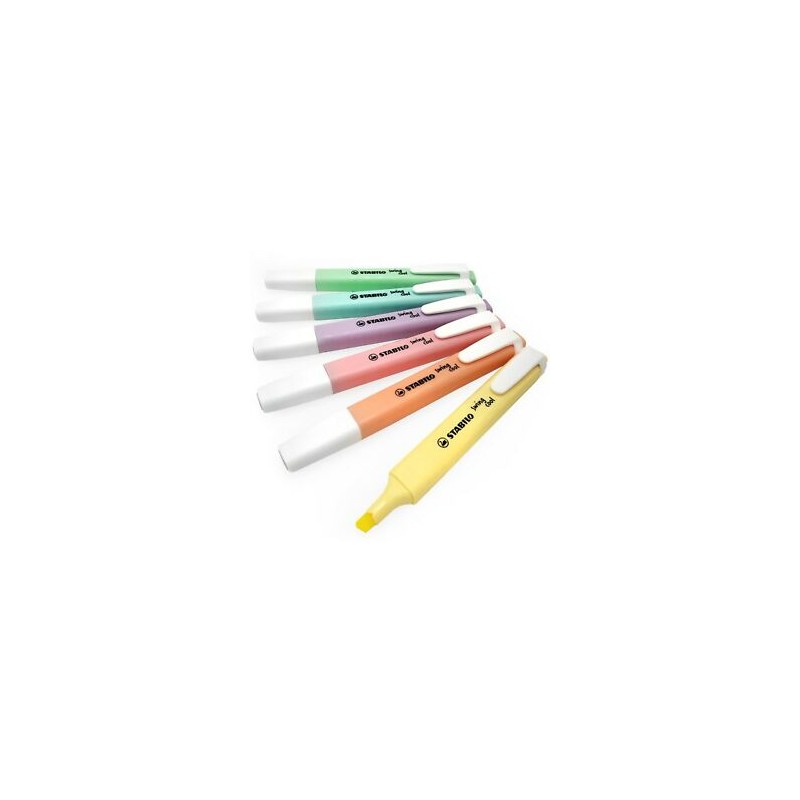 Marqueurs Fluo Stabilo Swing Cool - Pack de 6