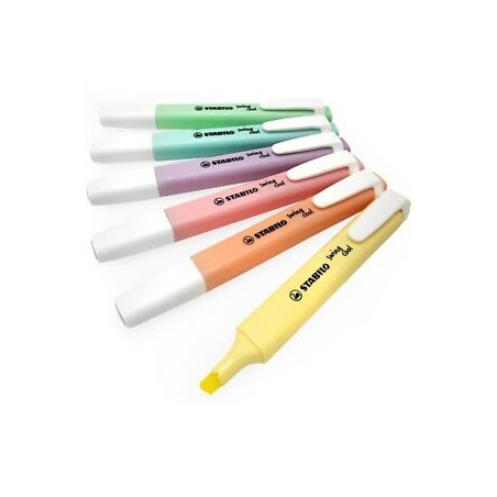 ✅ Stabilo Swing Cool Pack de 6 Marqueurs Fluo couleur en stock
