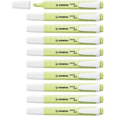 Marqueurs Fluo Stabilo Swing Cool - Lot de 10