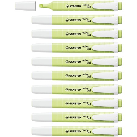 Marqueurs Fluo Stabilo Swing Cool - Lot de 10