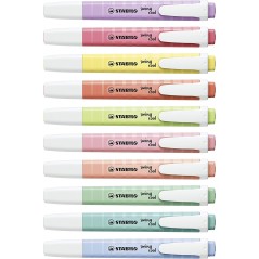Marqueurs fluo Stabilo Swing Cool lot de 100