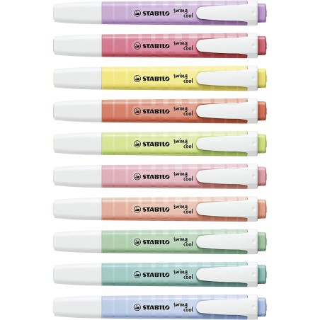 Marqueurs fluo Stabilo Swing Cool lot de 100
