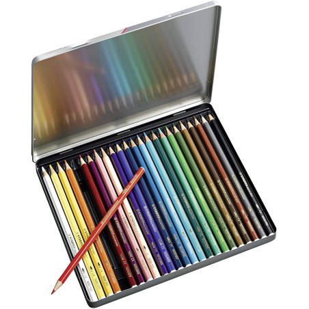 Pack 24 Crayons Stabilo Aquacolor 2,8 mm