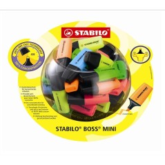 Stabilo Boss Mini fluo boîte