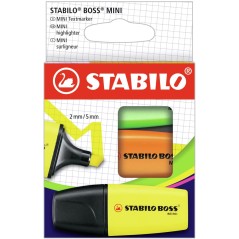 Stabilo Boss mini surligneurs jaunes