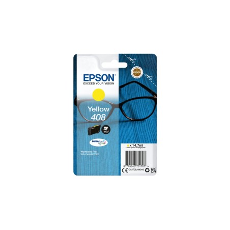 ✅ Cartouche d'encre Epson 408 jaune (C13T09J44010) couleur jaune en stock