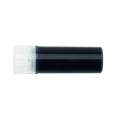 cartouche noire cylindrique capuchon transparent