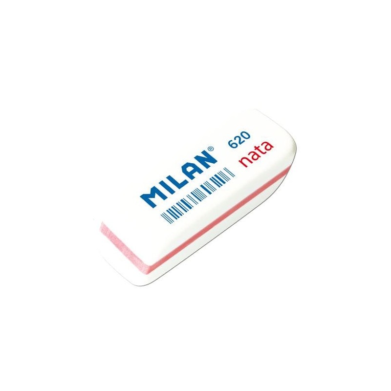 Gommes biseautées Milan Nata 620 lot de 20 Gommes biseautées Milan Nata 620 lot de 20