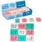 Gommes rectangulaires Milan 460 lot de 60 pièces