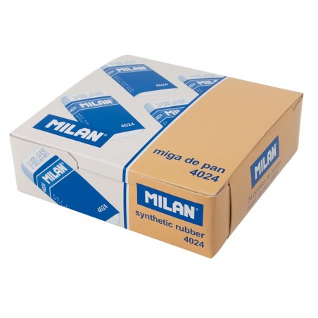 Gommes rectangulaires Milan 4024 lot de 24