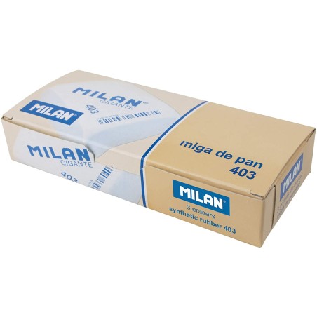Gommes géantes Milan 403 lot de 3
