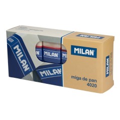 Gommes rectangulaires Milan 4020 lot de 10