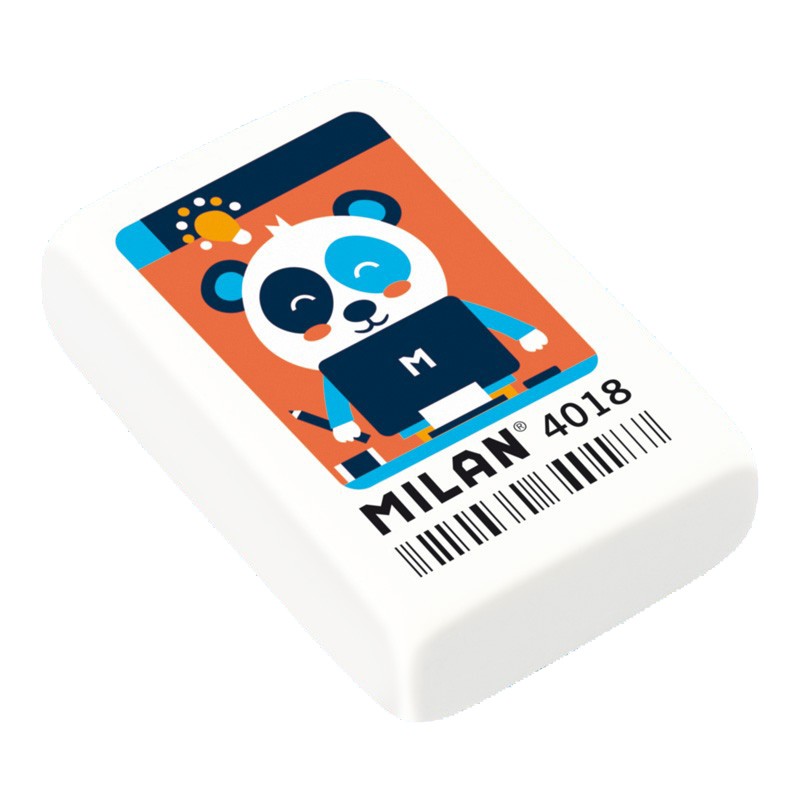 Gommes rectangulaires Milan 4018 lot de 18