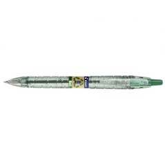 stylo bille vert transparent Pilot