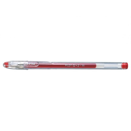 Stylo gel rouge Pilot G2