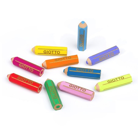 Gomme Giotto Happy Gomma lot de 40 avec présentoir