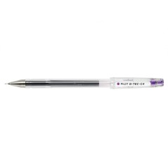 Stylo gel violet transparent Pilot