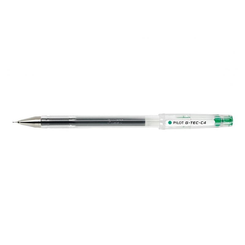 Stylo gel vert Pilot G-Tec C4 lot de 12 Stylo gel vert Pilot G-Tec C4 lot de 12