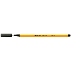 stylo fineliner jaune Stabilo point 88