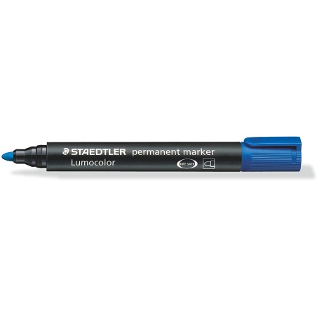 Marqueur permanent Staedtler Lumocolor lot de 10