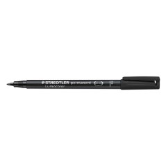 Staedtler Lumocolor 318 Noir lot de 10 marqueurs permanents