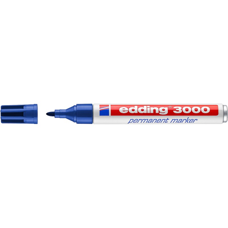 Edding 3000 Marqueur permanent lot de 10 Edding 3000 Marqueur permanent lot de 10