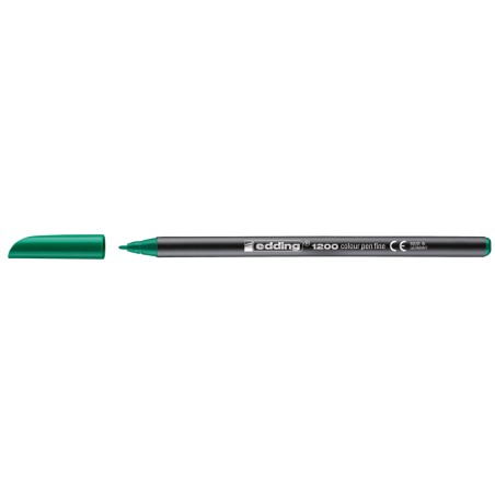 stylo fin vert Edding 1200