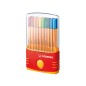 Feutres Stabilo Point 88 lot de 20 couleurs