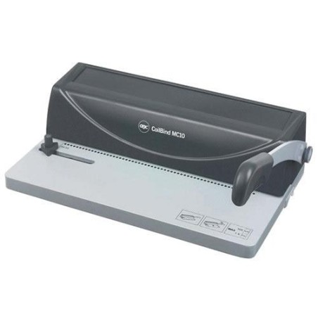✅ GBC MC10 CoilBind Classeur à spirale métallique A4 - Perfore jusqu'à 10 feuilles - Relie jusqu'à 450 feuil en stock