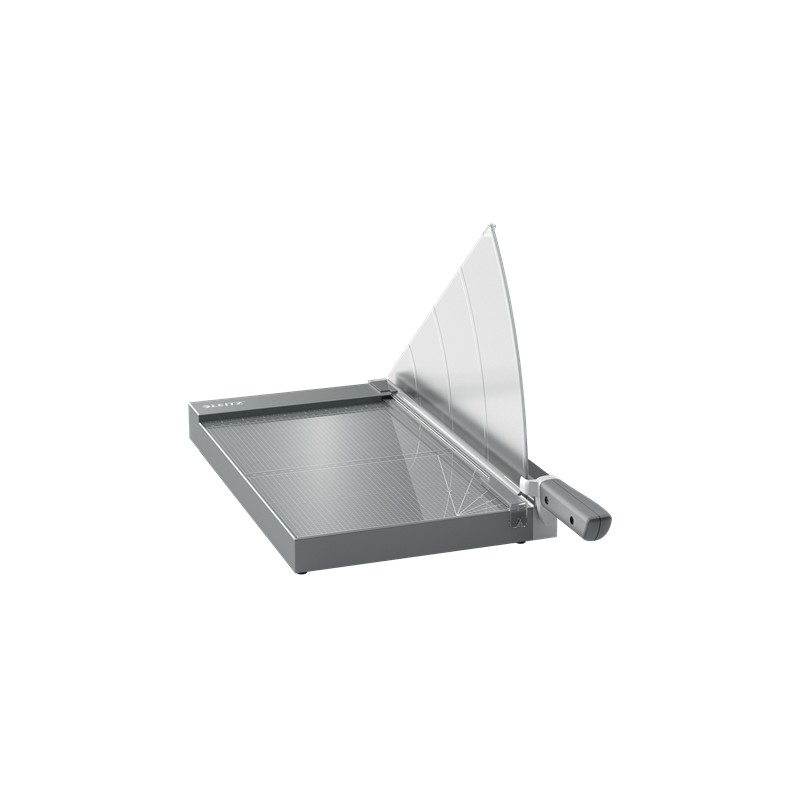 Cisaille à papier Leitz Precision Office Pro A4+ - Coupe jusqu'à 25 feuilles - Format A4 - Cutter en acier rectifié avec