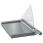 Cisaille à papier Leitz Precision Office Pro A4+ - Coupe jusqu'à 25 feuilles - Format A4 - Cutter en acier rectifié avec