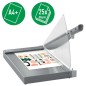 Cisaille à papier Leitz Precision Office Pro A4+ - Coupe jusqu'à 25 feuilles - Format A4 - Cutter en acier rectifié avec
